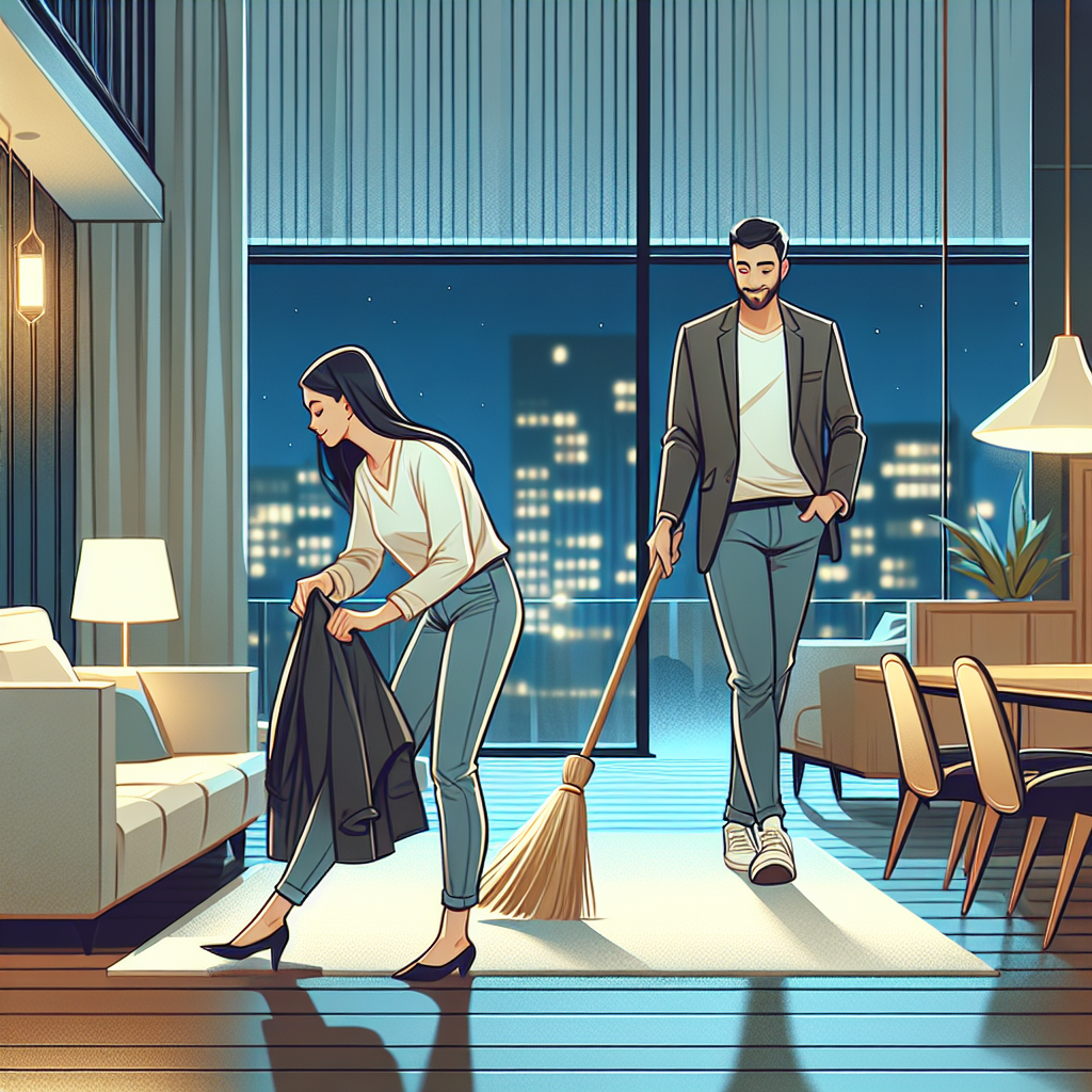 퇴근 후 옷 정리, 집 먼지 줄어드는 습관