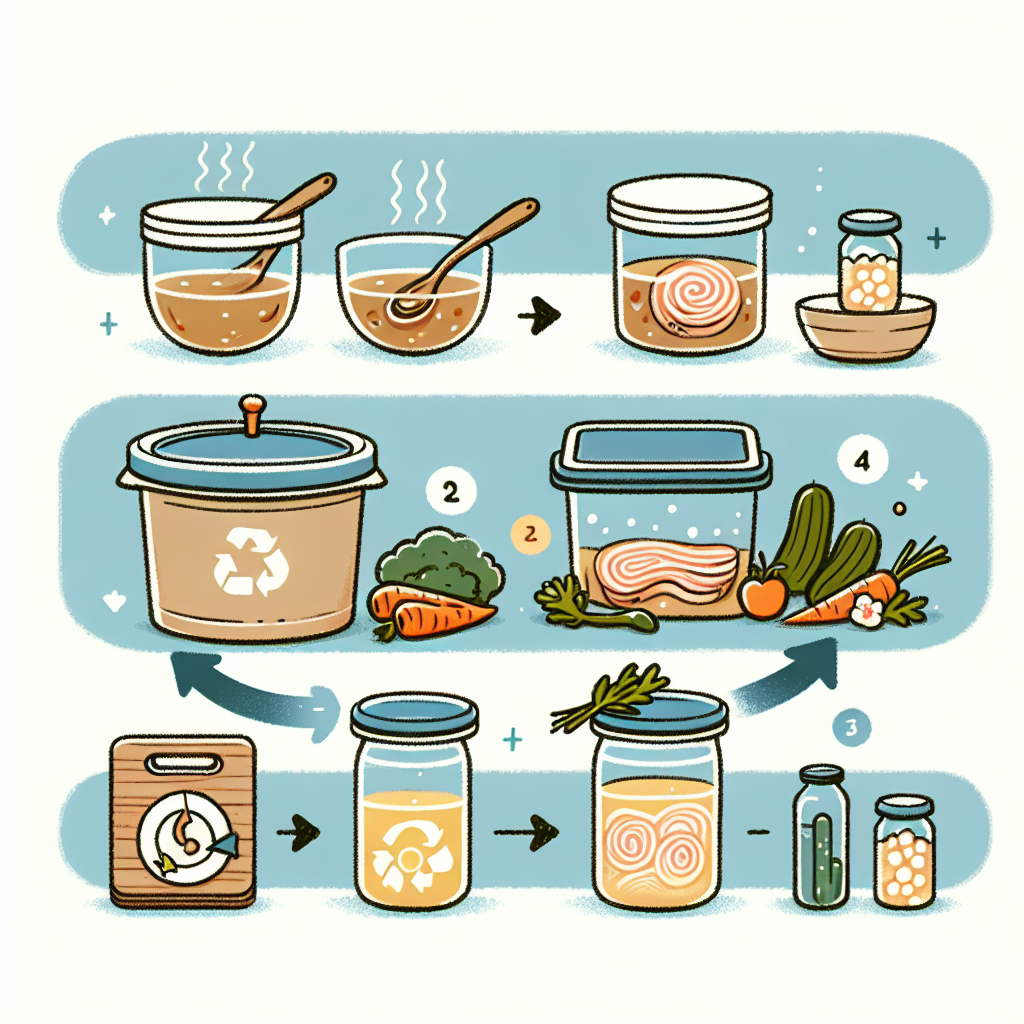 남은 국 보관법, 상하는 속도 줄이는 2단계 식힘 원칙