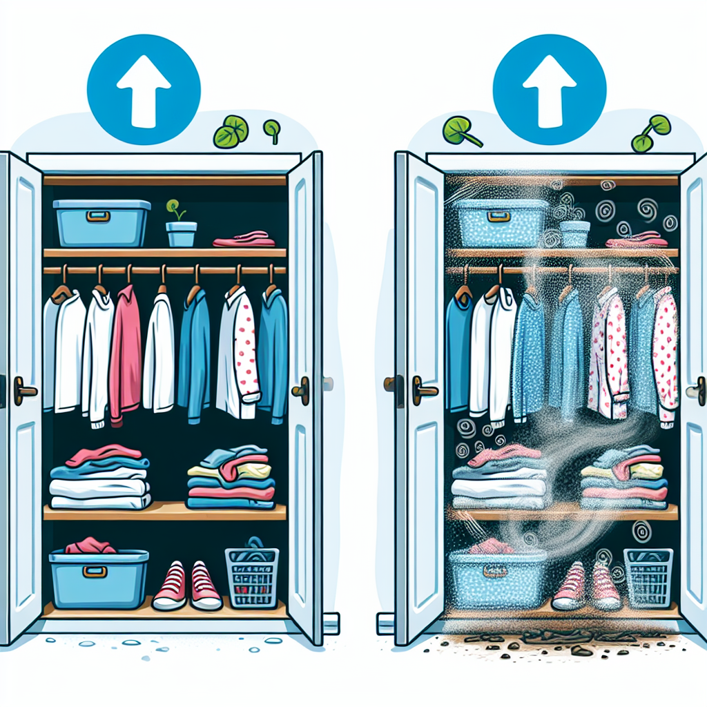 옷장 환기 시간, 곰팡이 생기는 속도 달라지는 이유