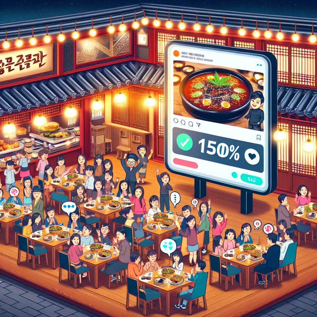 부천 요식업 바이럴, 매출 150% 상승 사례