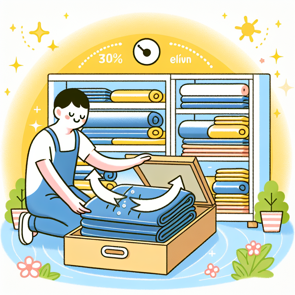 이불 접는 방법, 보관 공간 30% 늘어나는 방식