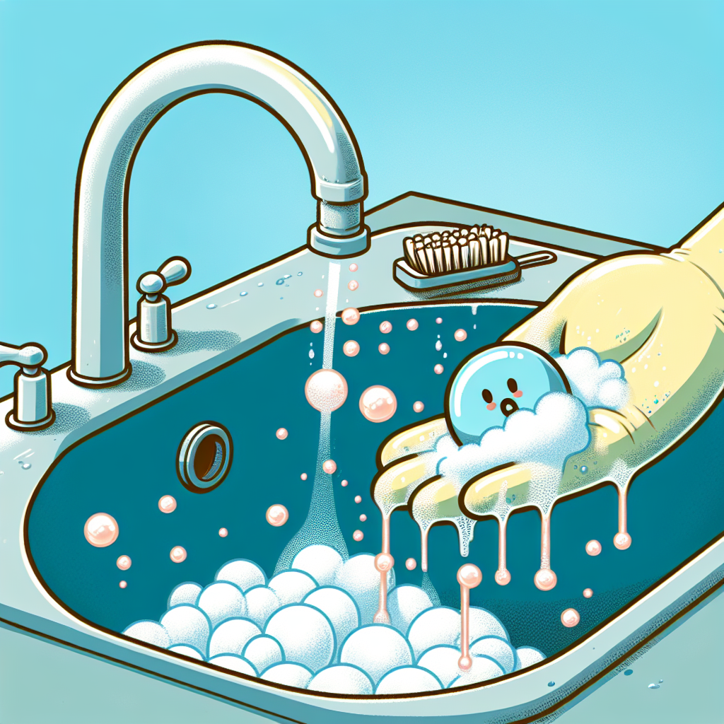 세면대 거품 헹굼, 물때 쌓임 줄어드는 이유