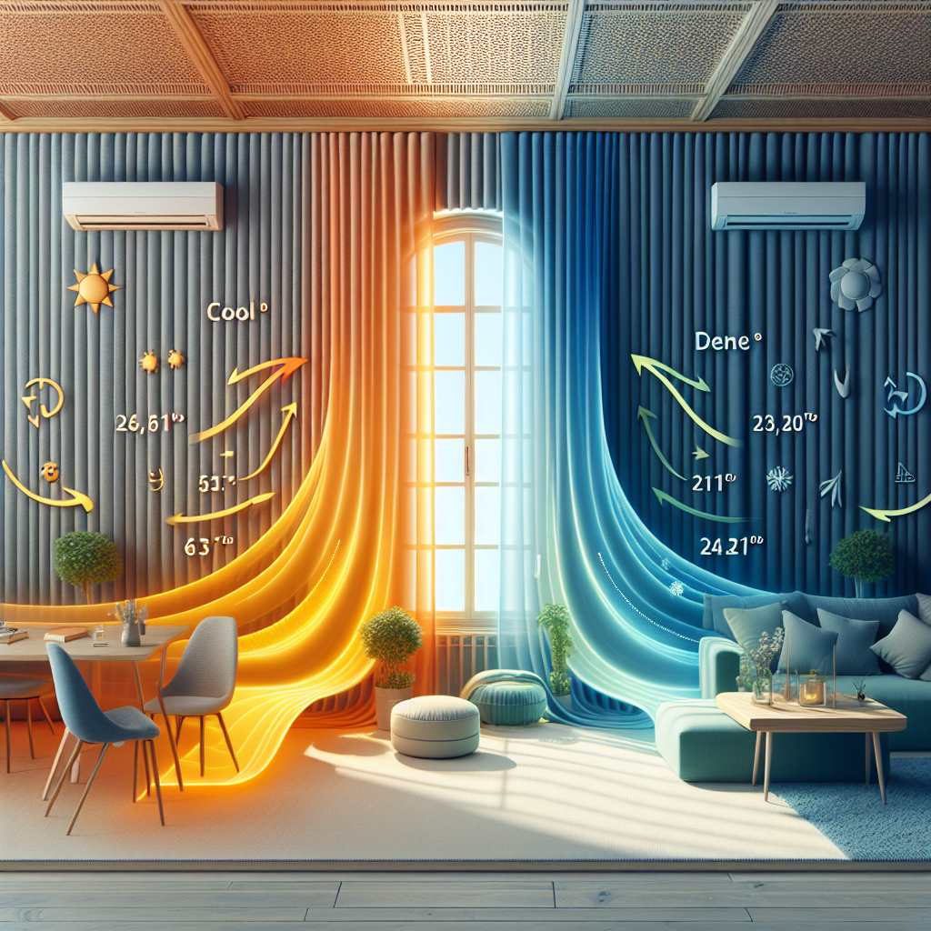 커튼 길이 조절, 냉난방 효율 달라지는 구조