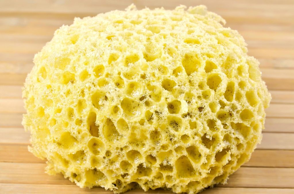 soft sponge washing Korean earthenware